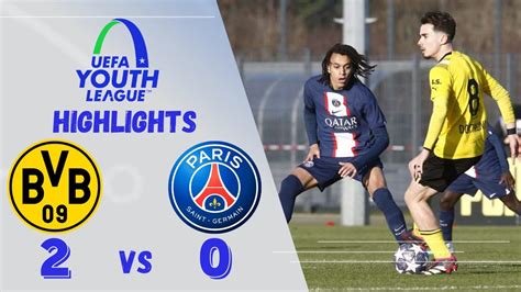 psg u19 - borussia dortmund u19